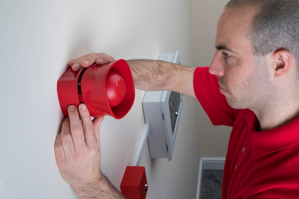 Fire alarm installation call sounder